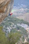 Hiasi flashes an exposed 8a