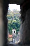 From castle to castle in Bellinzona.